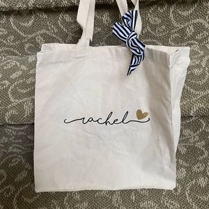 Rachel canvas tote